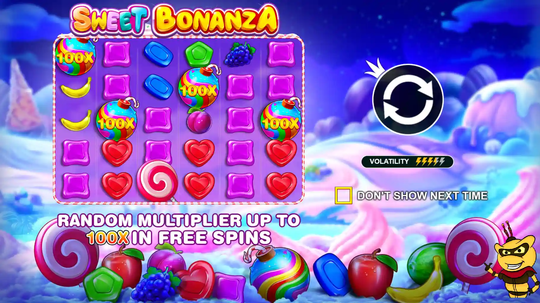 Sweet Bonanza Gameplay and Design
