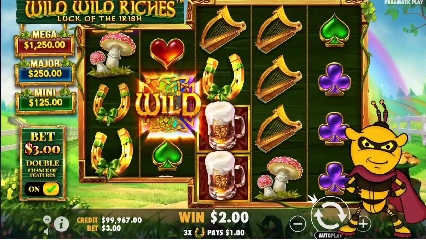 Wild Wild Riches Spielsymbole
