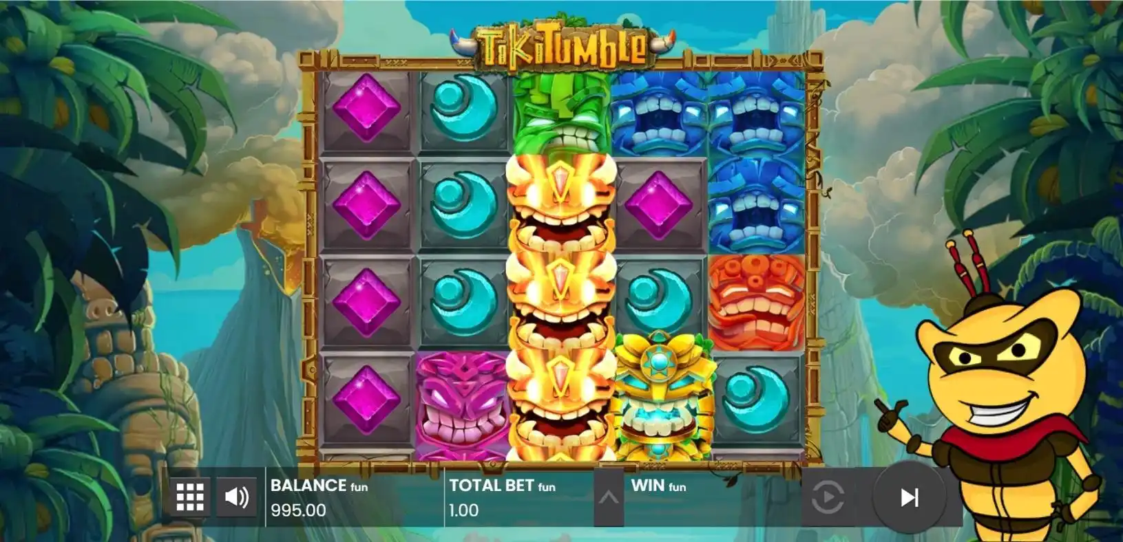 Tiki Tumble Gameplay und Design
