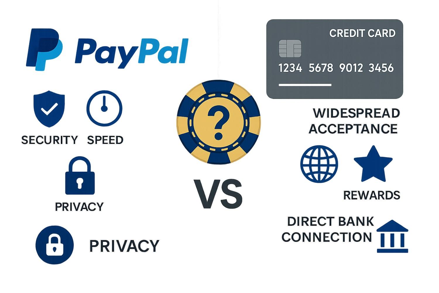 Difference between Paypal and credit card