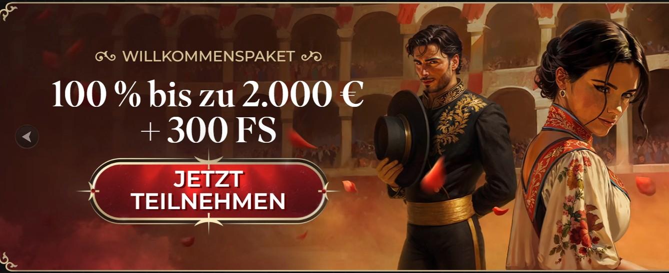 Casina Welcome Bonus