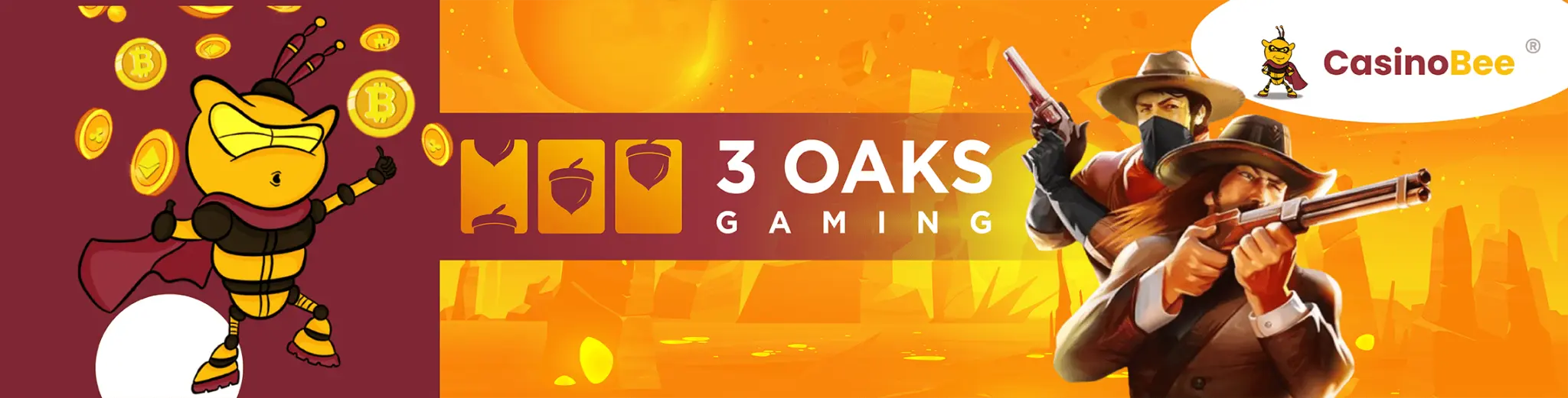 3 Oaks Gaming kasinot 