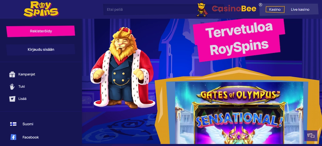 roy spin casino
