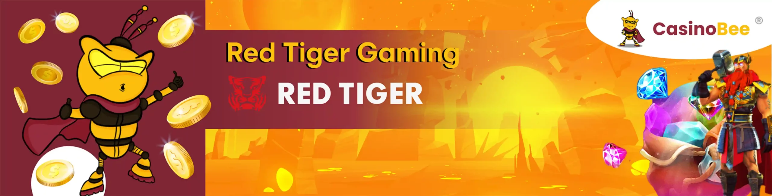 Oversikt over Red Tiger Gaming Programvare
