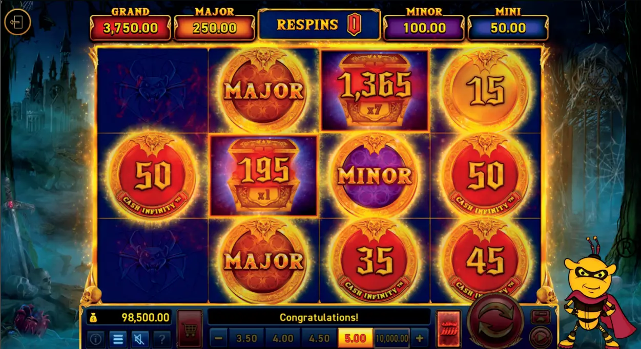 Buy Bonus i Mystery Kingdom Mystery Bells Spilleautomat casinoer