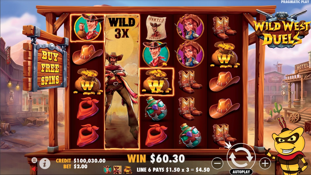 wild west duelz casino slot
