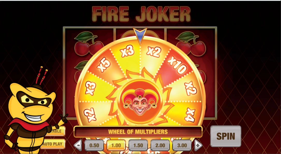Fire Joker Bonusrundene & Gratisspinn
