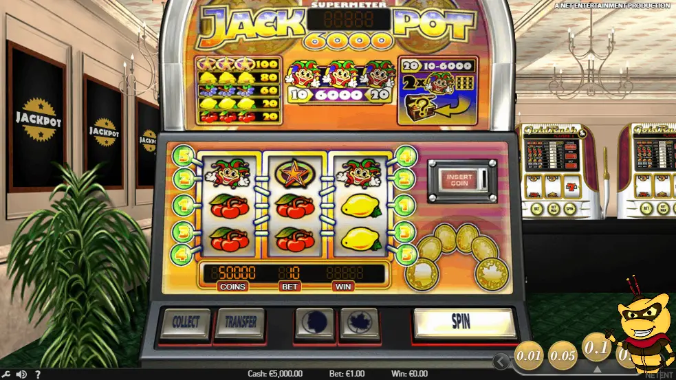 Jackpot 6000-spilleautomat