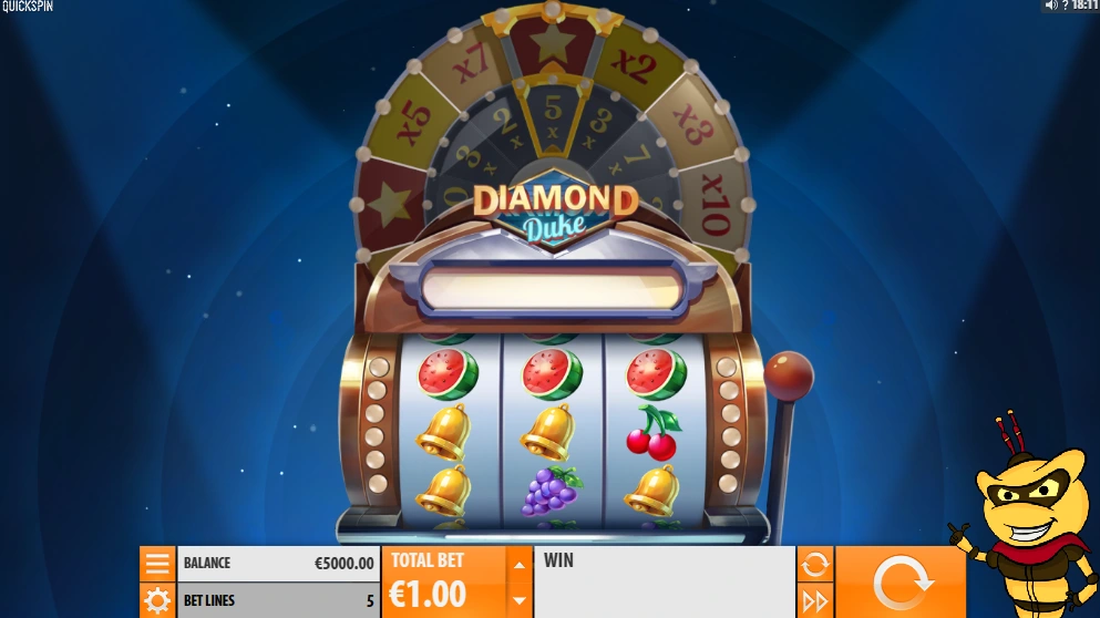 Diamond Duke gameplay og design
