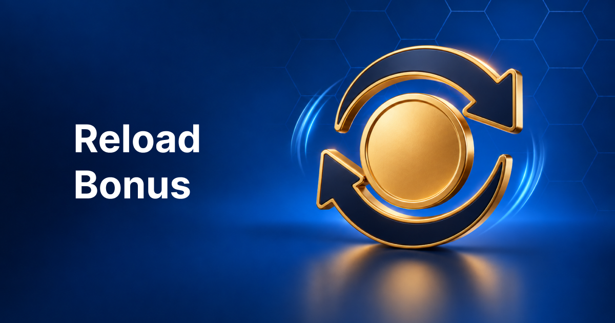 Beste nettcasinoer med reload-bonus