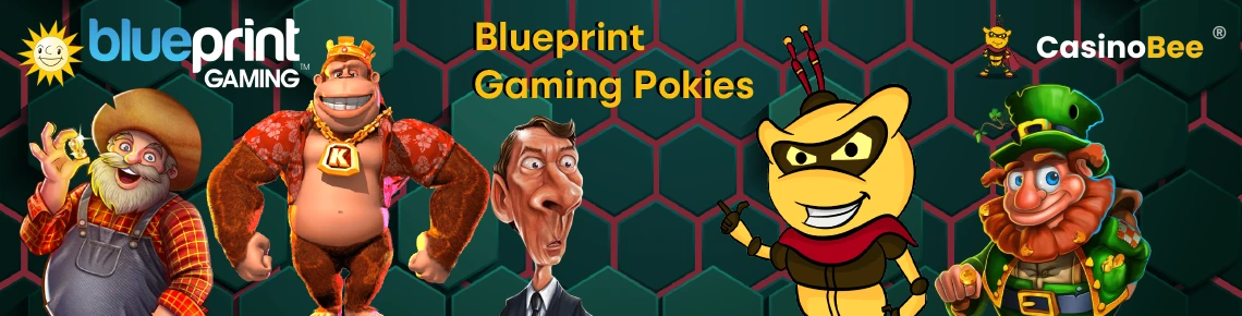 Features in Blueprint Gaming pokies
