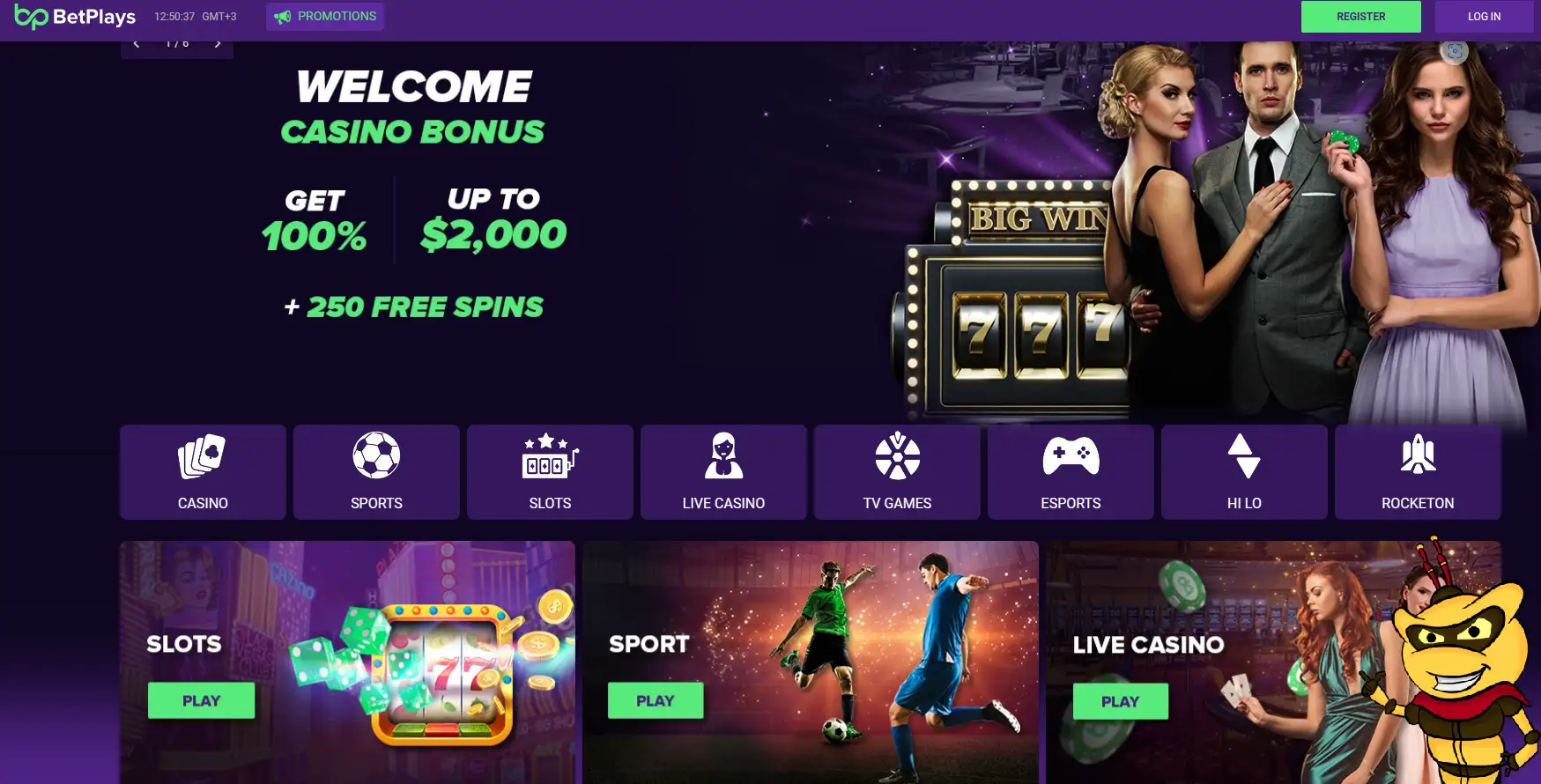 BetPlays Casino Bonus Overview 