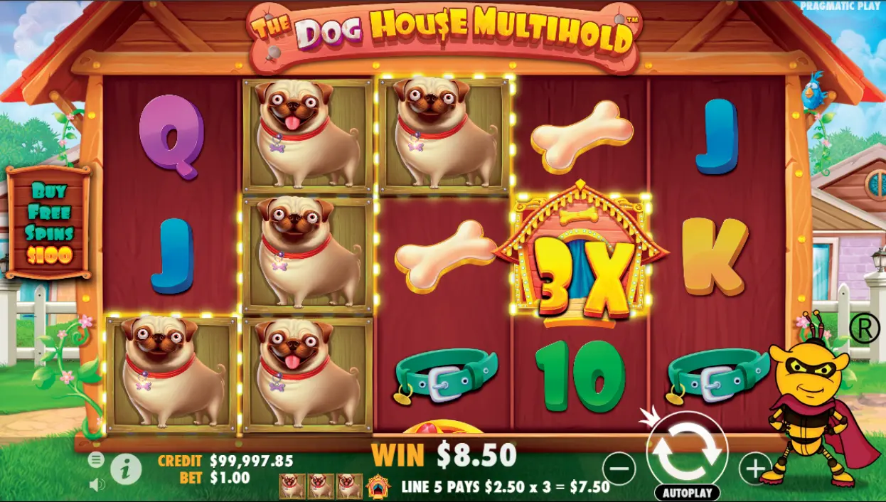 The Dog House Multihold Slot Online Gameplay and Design