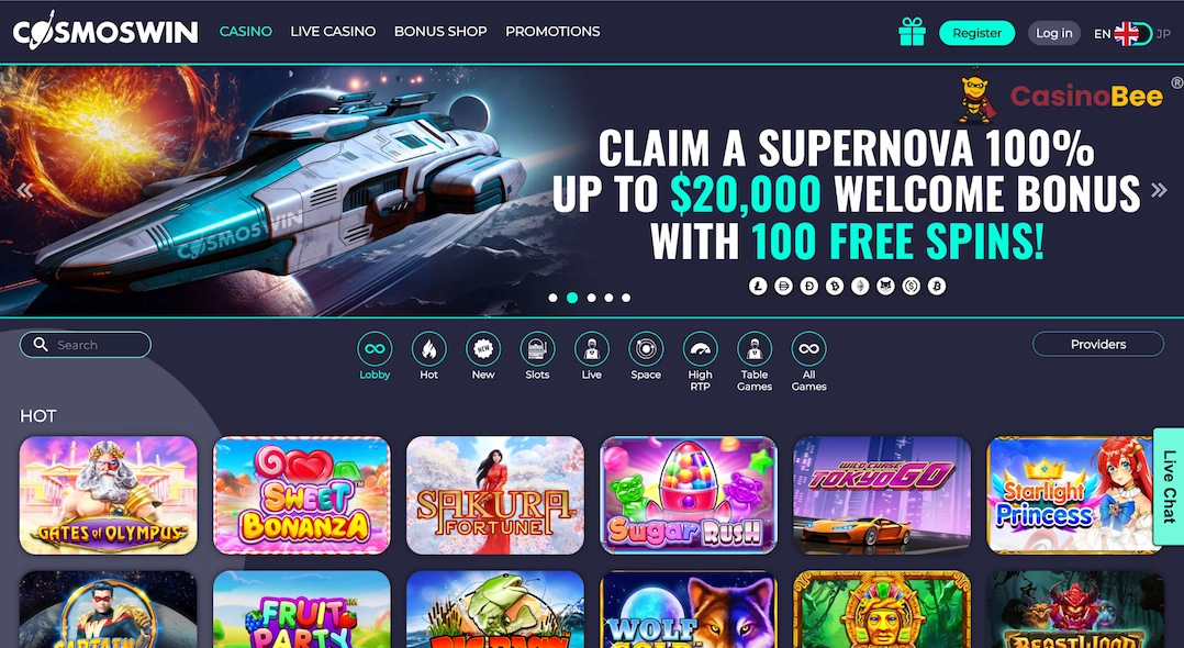 online casino jackpot