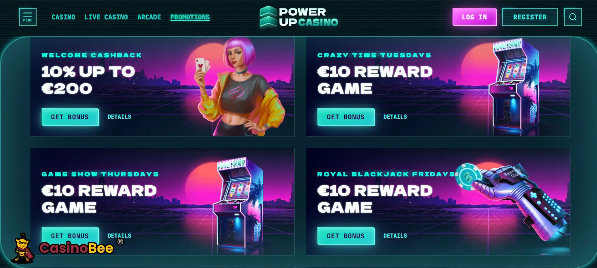 PowerUp Casino Bonus