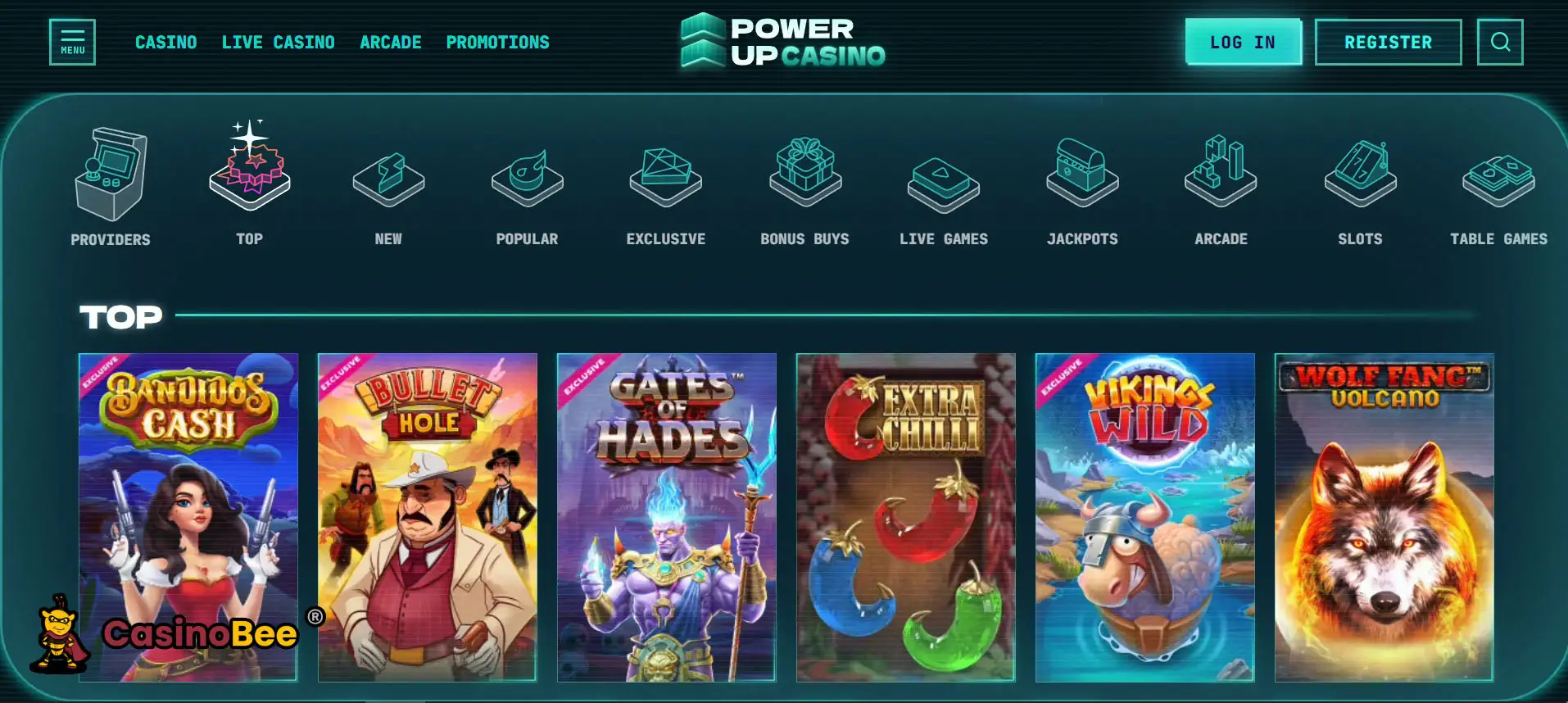 PowerUp Casino Games