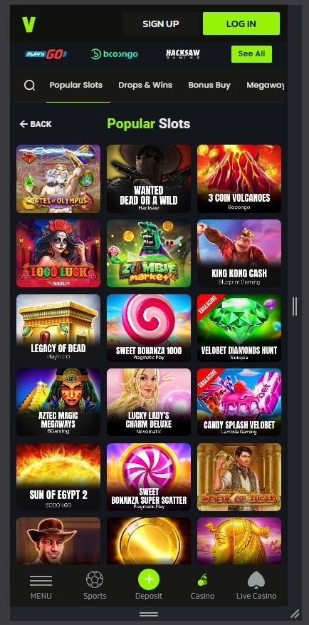 Velobet Slots 