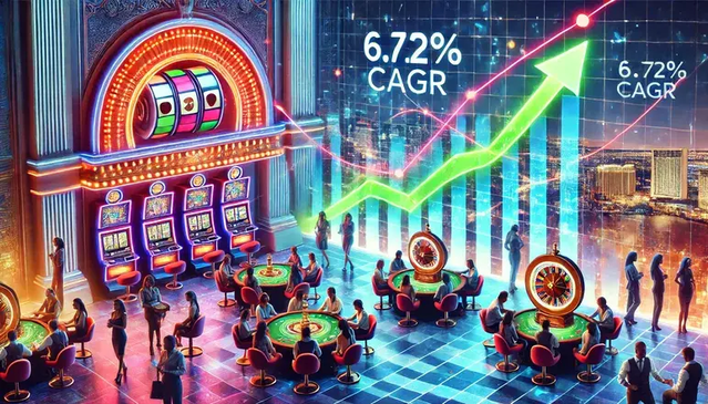 Credence Research Predicts a 6.72% CAGR Growth in Casino Tourism