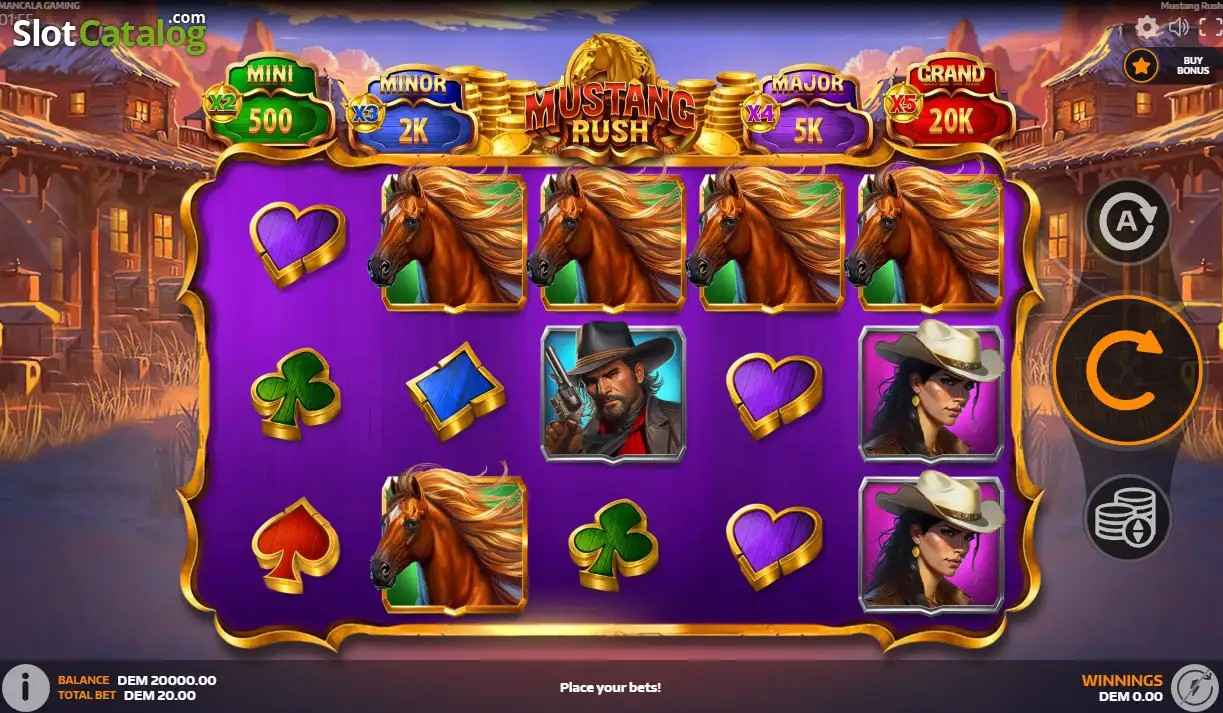 Mustang Rush Slot