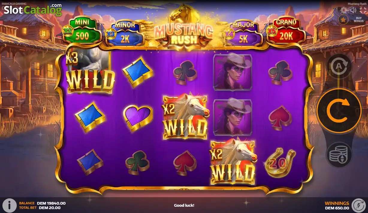Mustang Rush Slot