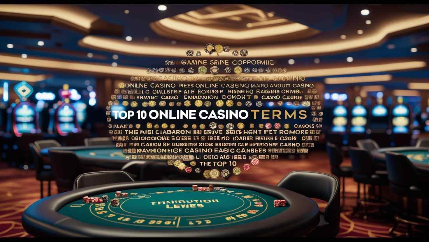 Top 10 Online Casino Terms That Every New Player Must Be Familiar With
