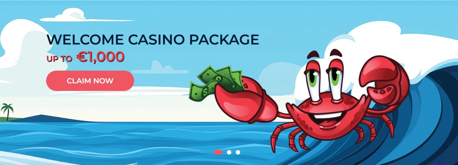 CrabSlots Welcome Bonus