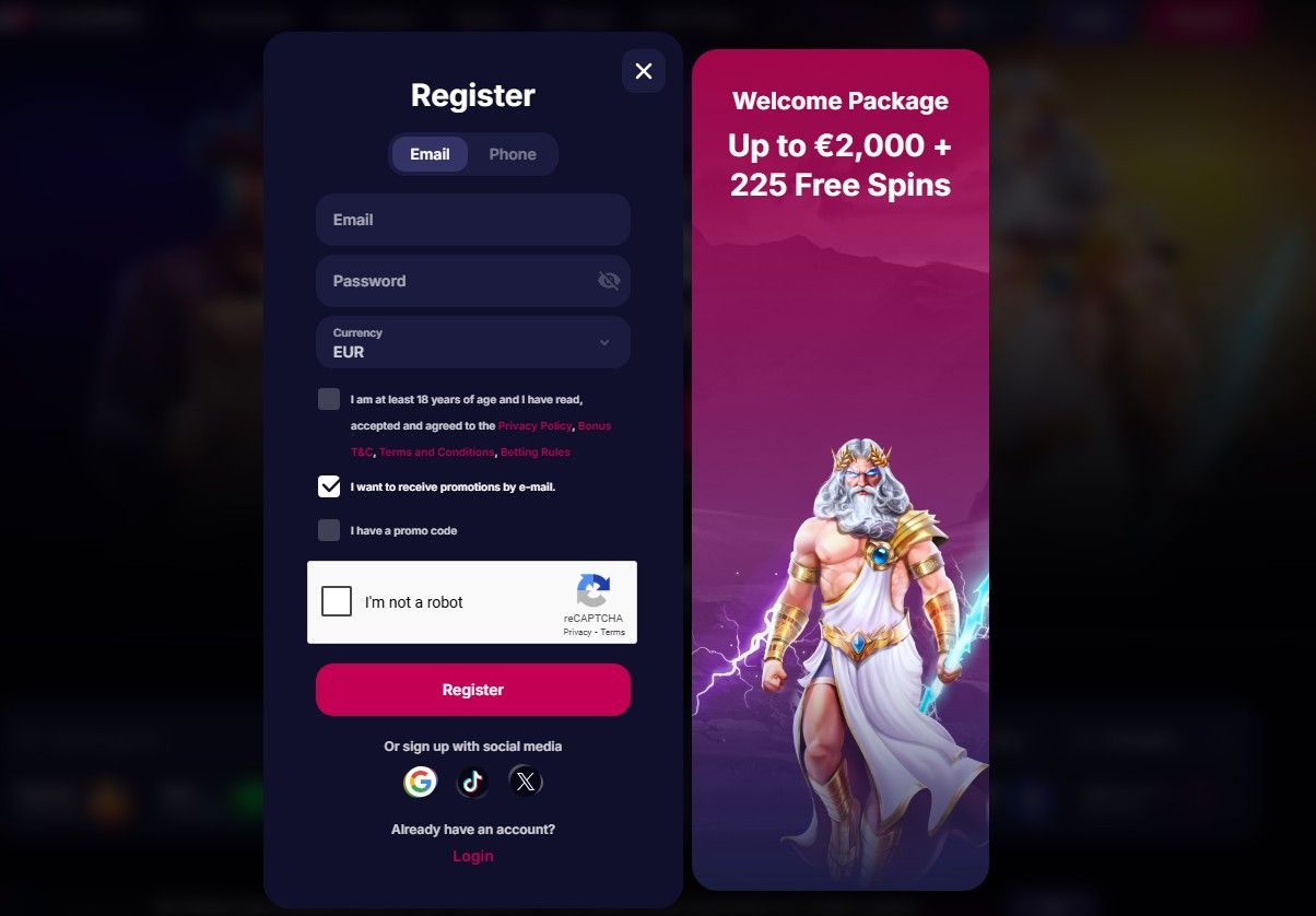 NV Casino Welcome Bonus