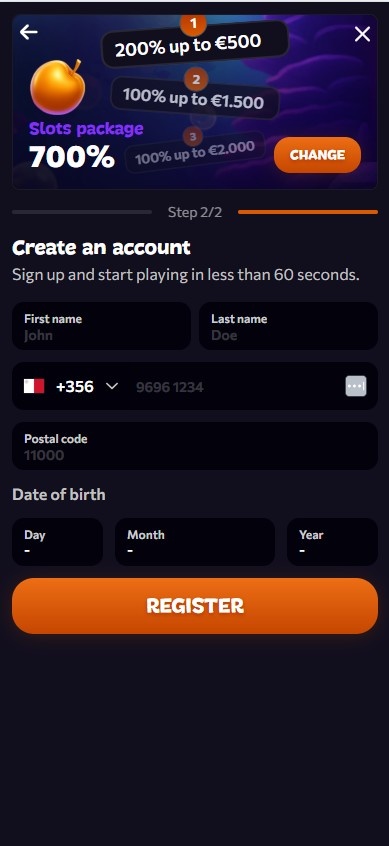 Aphrodite Casino Bonus