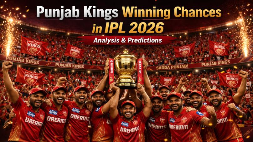 PBKS odds to win IPL 2026