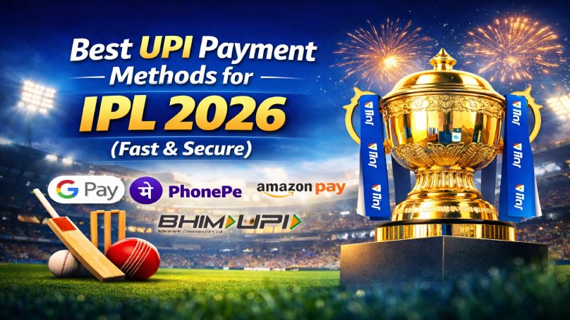 best upi payments for IPL 2026