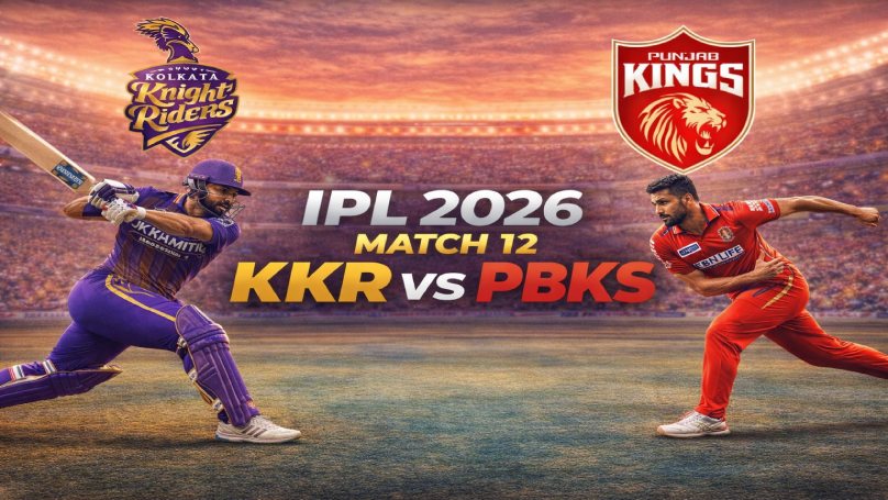 KKR vs PBKS match 12