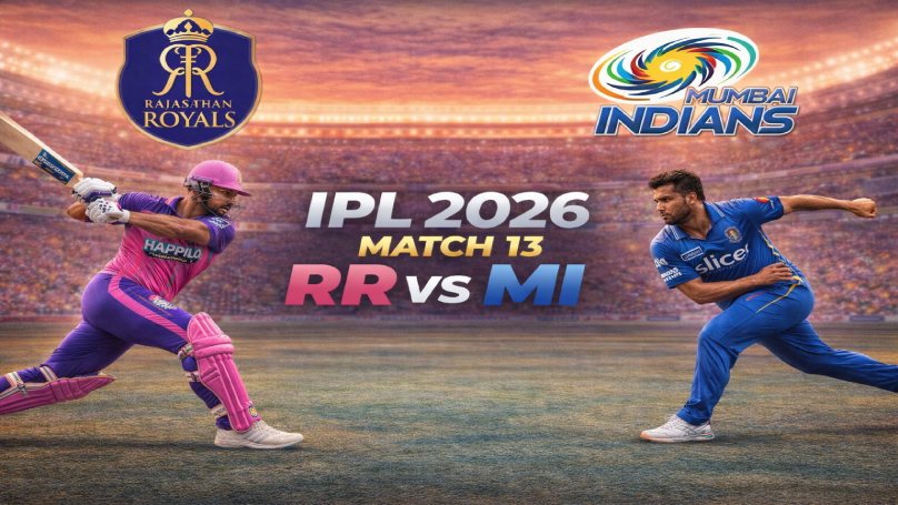 RR vs MI Match 13