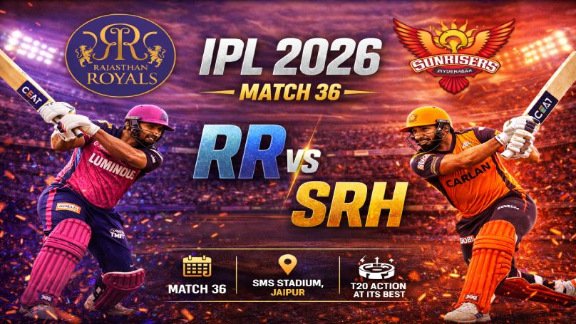 RR vs SRH predictions today