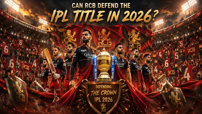 can rcb defend IPL 2026