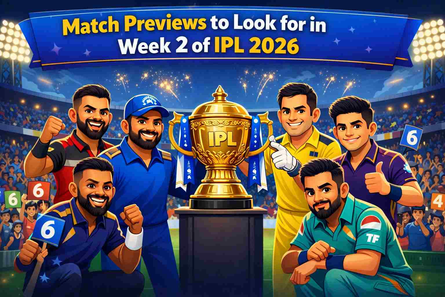 match previews for 2nd week of IPL
