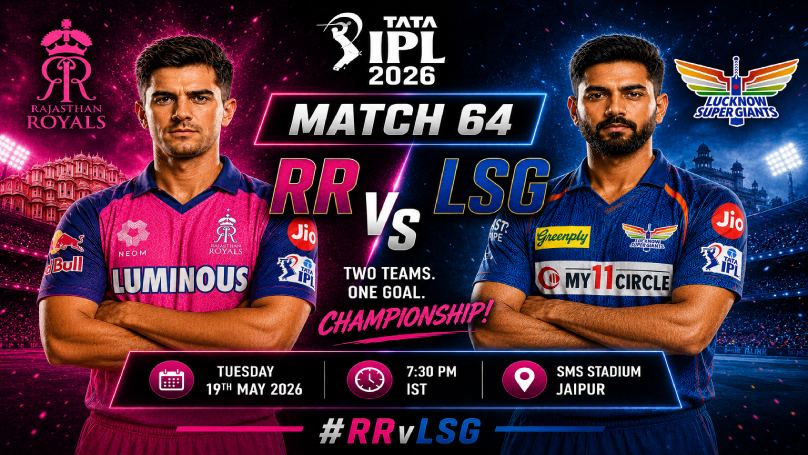 RR vs LSG predictions