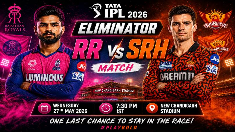 RR vs SRH match predictions