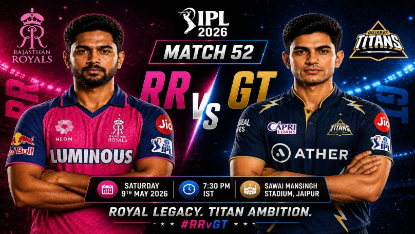 RR vs GT match tips today
